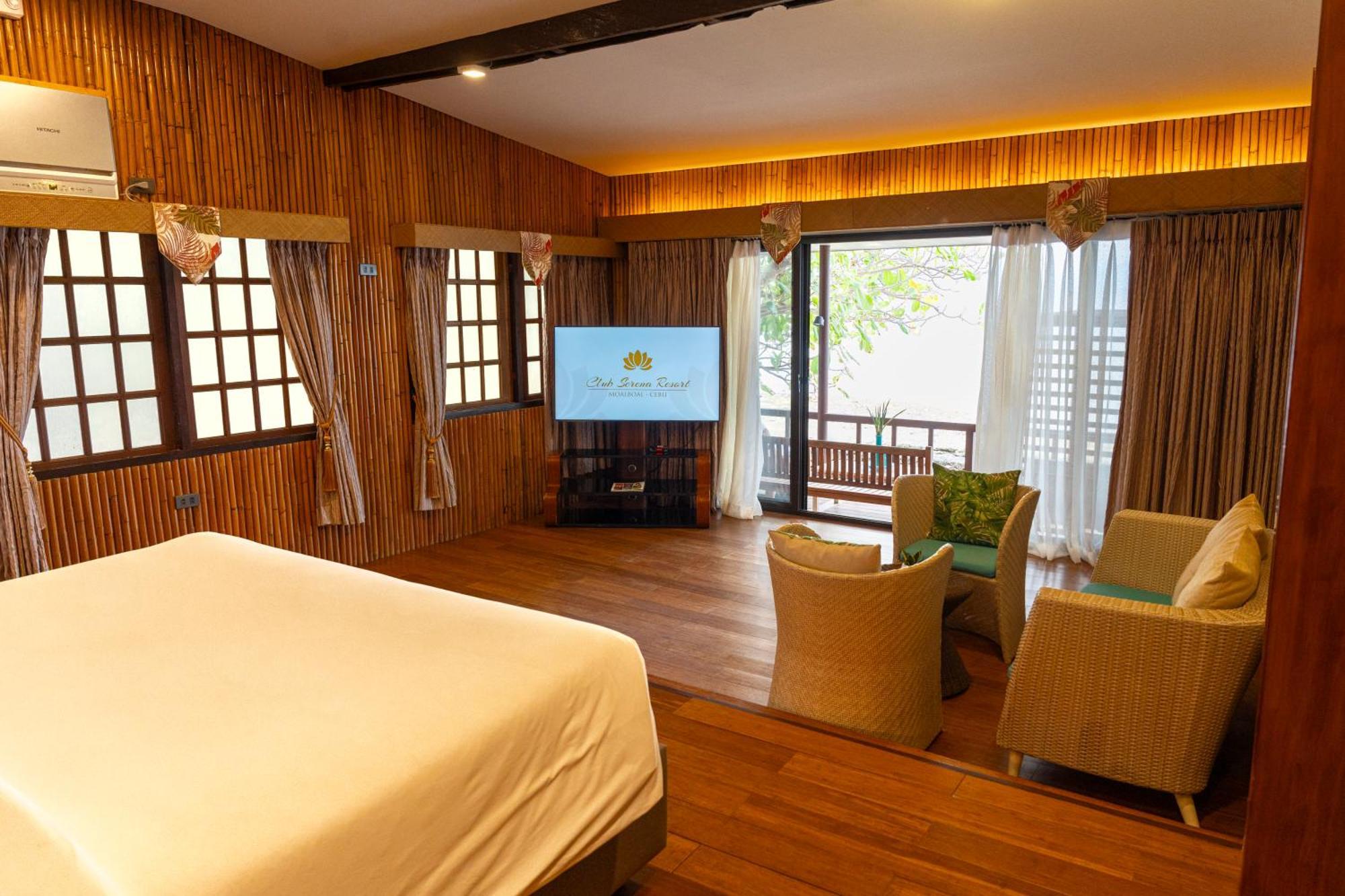 Club Serena Resort Moalboal Bagian luar foto
