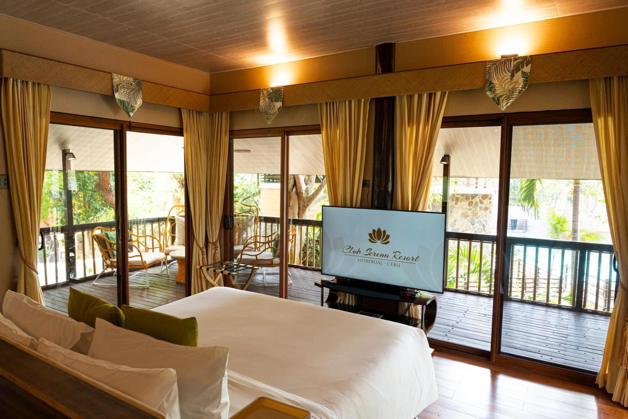 Club Serena Resort Moalboal Bagian luar foto